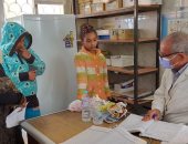 قوافل طبية مجانية بقرى الزعفرانة برأس غارب ضمن مبادرة حياة كريمة