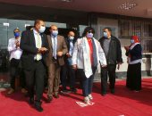 وزيرة الثقافة ومحافظ أسوان يتابعان مشروعات التطوير بواجهة المدينة