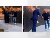 بيج رامى خلال مراسم تكريمه: ربنا يقدرنى وأسعدكم كمان وكمان.. فيديو