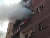 الحماية المدنية تسيطر على حريق شقة سكنية فى منطقة الشئون بقنا
