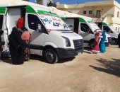 كشف طبى مجانى لـ552 مواطنا بقرية أبو هريرة بالفرافرة ضمن مبادرة حياة كريمة