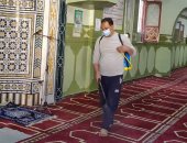 حملات تعقيم للمساجد والشوارع بالبحيرة للوقاية من كورونا.. صور