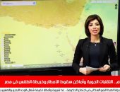 التقلبات الجوية وأماكن سقوط الأمطار وخريطة الطقس فى مصر..  فيديو 