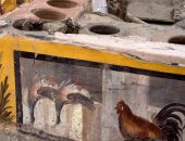 علماء يكتشفون مطعما أثريا فى بومبى به أطعمة تعود لنحو 2000 عام.. ألبوم صور