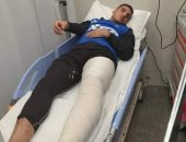 مدافع الاتحاد يجرى عملية ناجحة بعد إصابته بكسر فى الساق
