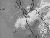 الأرصاد: أخر صور للأقمار الصناعية تشير لتكون السحب على جبال البحر الأحمر 