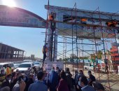 وزير التنمية المحلية يتفقد تطوير طريق مسار العائلة المقدسة بوادى النطرون