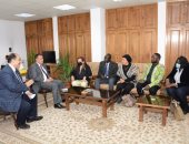 وفد من جنوب السودان والكونغو الديمقراطية والبرازافيلية يزور جامعة أسيوط