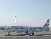  مطار الغردقة يستقبل أولى رحلات الخطوط السويسرية تقل 126 سائحا.. صور  