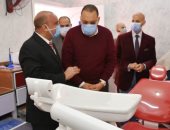 محافظ الشرقية يفتتح عيادة الأسنان وتطوير وحدة طب الأسرة بالرحمانية
