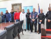 محمد صلاح يوقع عقود تدريب القناة.. صور