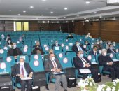 رئيس جامعة بنى سويف يحضر الاجتماع الثاني للجمعية العمومية للجنة الوطنية المصرية