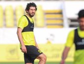 أحمد حجازى يعود للمشاركة فى تدريبات الاتحاد بعد تعافيه من الإصابة