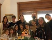 هنا شيحة تحتفل بعيد ميلادها للمرة الثانية مع عائلتها وأبنائها .. صور