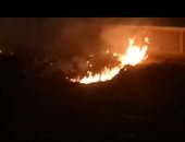 السيطرة على حريق هائل التهم مزرعة دواجن فى المحلة بالغربية