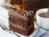 طريقة عمل كيك عادى بالكاكاو فى خطوات سهلة