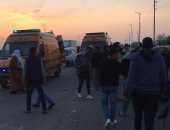 أسماء المصابين فى حادث انقلاب سيارة على وصلة أبو سلطان بالإسماعيلية