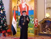 البابا تواضروس يترأس قداس تسبحة ليلة رأس السنة فى دير الأنبا بيشوى