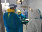 فريق طبى مستشفى تلا بالمنوفية ينجح فى إجراء عملية ولادة لسيدة مصابة بكورونا