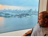 جورج وسوف يستمتع بروعة الطبيعة فى أحدث ظهور له بعد أزمة "كسر الصحون"