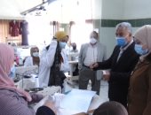 القوى العاملة بالمنوفية تتابع أعمال مركز التدريب المهني بمدينة أشمون.. صور