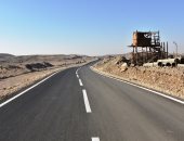 تحويل الطريق بمنطقة البستان وحتى الشيخ فضل بالصحراوى الشرقى بالمنيا