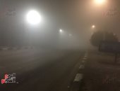 المرور تغلق طريق "الإسماعيلية- القاهرة الصحراوى" بسبب الشبورة المائية