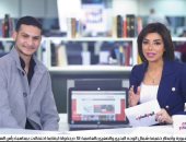 الشاب عمر محمود "أبو خمسين لسان" يقدم برنامجا على تليفزيون اليوم السابع