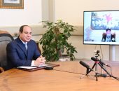 الرئيس السيسي يهنئ البابا تواضروس والمصريين بعيد الميلاد عبر فيديو كونفرانس.. ويؤكد: أهل الشر اعتقدو أن النيل من مصر يبدأ بإصابتها فى وحدة شعبها..ولا ينبغى أن تلعب الهوية الدينية دورا فى تحديد الحقوق والواجبات