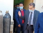 وكيل صحة الوادى الجديد ينفقد جاهزية المستشفيات لاستقبال حالات كورونا 