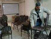 تحرير محاضر لصيدليات مخالفة بمنشأة القناطر وإزالة تعديات بأبو النمرس بالجيزة