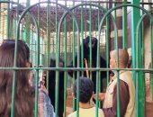 الدب "سماح" بتضحك وتسلم وتداعب زوار حديقة الحيوان احتفالا بعيد الميلاد..فيديو
