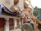 محافظة الجيزة ترفع 560 حالة إشغال و8 أكشاك مخالفة.. صور