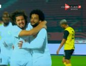 محمد المرسي يسجل الهدف الأول لإنبي في شباك دجلة.. فيديو