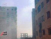 شبورة كثيفة تغطى سطح البحر فى الإسكندرية.. فيديو