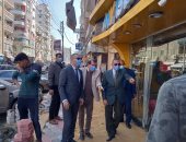 محافظ كفر الشيخ يمهل أصحاب محال شارع إبراهيم المغازى 48 ساعة للالتزام بخط التنظيم.. فيديو