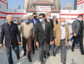 وزير الرياضة يزور نادى الزمالك ويجتمع باللجنة الثلاثية.. صور