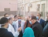 محافظ الشرقية يتفقد مستشفى ههيا بعد عودة عمل شبكه الغازات المعطلة