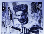  "محمد" يشارك "صحافة المواطن" عددا من رسوماته