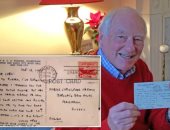 مسن بريطانى يتلقى رسالة بريدية ضائعة منذ 66 عاما.. اعرف فحواها
