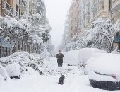 إغلاق 20 مدرسة فى إسبانيا بسبب العواصف الثلجية