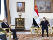 الرئيس: نتطلع لنقل خبرات وتكنولوجيا فرنسا بكافة المجالات التنموية لمصر