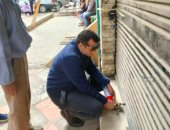 تشميع 4 مراكز للدروس الخصوصية ورفع إشغالات بعين شمس.. صور