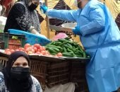 صور.. حملة شبابية بقرية دروة بالمنوفية للتوعية عن مخاطر فيروس كورونا