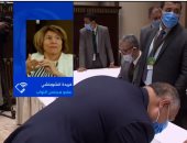 فريدة الشوباشى عن رئاستها جلسة النواب الافتتاحية: التاريخ سيقف عند هذا اليوم 