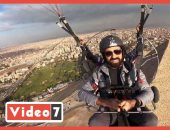 انتظروا أخطر تجربة للطيران فوق الأهرامات مع حسن مجدي غدا على تلفزيون اليوم السابع