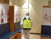 إجراءات احترازية ببرج العرب قبل انطلاق مباريات بطولة العالم لكرة اليد