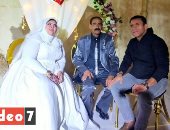 الحب طاقة مش عمر فى بطاقة.. زفاف عريس عنده 60 سنة فى بولاق.. فيديو