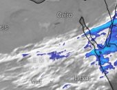 الأرصاد تنشر صورا للأقمار الصناعية تشير لوجود فرص أمطار بالإسكندرية 