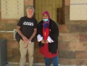 "أسترالى الجنسية" أول زائر لمعبد إيزيس بعد افتتاحه